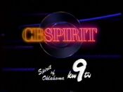 CBS Network - CBS Spirit ident w/KWTV-TV Oklahoma City byline from Fall 1987