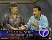 WABC Channel 7 - The Oprah Winfrey Show - Tomorrow promo for January 8, 1993