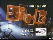 WGN Channel 9 - Kirk - All New! - Sunday id from late Summer 1995