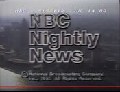NBCNightlyNewsClose July141980