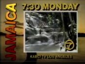 KABC Channel 7 - Jamaica - Monday ident for February 2, 1987