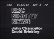 NBCNightlyNews ComingUpBumper EarlyMidSept1977