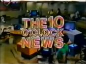 KTTV Channel 11 News - The 10 O'Clock News Weekend open from 1985