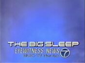 WABC-TV's Channel 7 Eyewitness News 6PM Weeknight - The Big Sleep ident for 1989