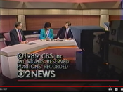 WCBS Channel 2 News 12PM Weekday close from September 20, 1989