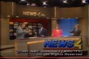 WRC News 4 11PM Weeknight close from May 13, 1991