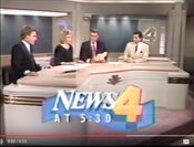WTVJ News 4 5:30PM Weeknight open from February 7, 1989