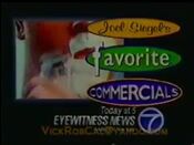 WABC Channel 7 Eyewitness News 5PM Weeknight - Joel Siegel's Favorite Commercials - Today ident for November 25, 1992