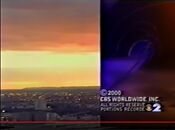 WCBS The CBS2 Information Network: New York Live! close from October 30, 2000