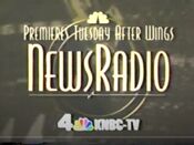 NBC Network - Newsradio - Premieres Thursday promo w/KNBC-TV Los Angeles byline for March 21, 1995