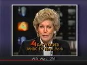 WNBC News 4 New York - Your #1 Newscast ident from December 1986