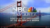 KNTV NBC Bay Area Proud: Home Of The 75th Anniversary Of The Golden Gate Bridge promo for late Spring 2012