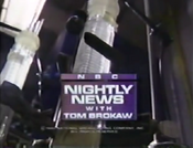 NBC Nightly News with Tom Brokaw close from October 25, 1990