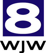 WJW Channel 8 logo from Late 1992