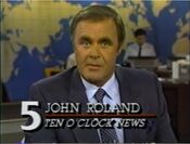 WNYW Channel 5 News: The 10 O'Clock News Update bumper from September 9, 1987