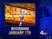 WNBC NBC4 - Newsradio - Moves To Sundays In 1 Week promo for January 6, 1996