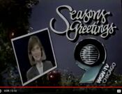 WGN Channel 9 - Season's Greetings With Denise Cannon ident from Mid-December 1984