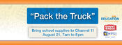 WPXI Channel 11 - "Pack The Truck" promo for August 21, 2013