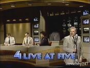 WNBC News 4 Live at Five Weeknights open from August 25, 1987