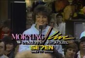 WNEV Channel SE7EN - Morning Live - Tomorrow promo for November 27, 1985