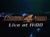 WRC Channel 4 News Live at 11PM open from late 1983