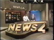 WRC News 4 11PM Weeknight open from May 16, 1988