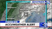 WABC Channel 7 Eyewitness News - Accu-Weather Alert Update @ 755PM open from January 7, 2017