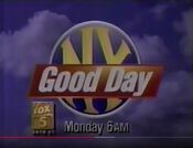 WNYW Good Day New York Weekday - Monday promo from Spring 1993