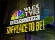 WLEX LEX 18 - WLEX, The Place to Be ident from Fall 1990