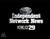 WTAF TV29 - Independent Network News - Weeknights promo/id from Mid-June 1980