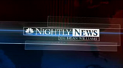 NBC Nightly News with Brian Williams open from December 17, 2007