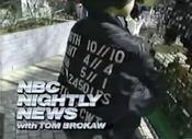 NBC Nightly News with Tom Brokaw - Coming Up bumper from February 23, 1988