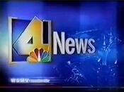 WSMV Channel 4 News 10PM open from late January 2002