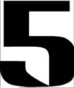 WDTV 5 slternate logo from late 1970s