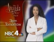 WRC NBC4 - The Ananda Lewis Show - Tomorrow promo from Mid-September 2001