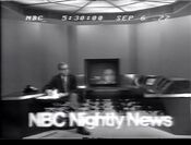 NBC Nightly News open from September 6, 1977