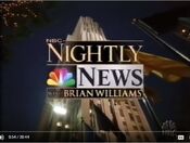 NBC Nightly News with Brian Williams open from December 2, 2004