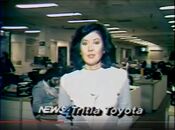 KNBC News 4 L.A. Update bumper from Wednesday Night, January 2, 1985