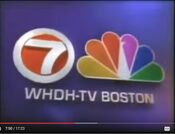 WHDH 7NBC station id from 2000 - Which opens a newscast