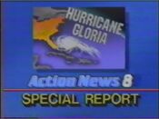 WTNH Action News 8 Special Report: Hurricane Gloria open from late September 1985