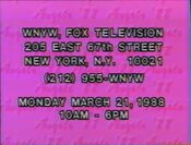 WNYW Fox 5 - Angels '88 Casting Call promo for March 21, 1988