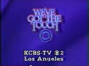 CBS - We've Got The Touch id w/KCBS-TV Los Angeles byline from early 1985