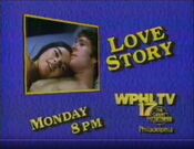 WPHL Channel 17 - Love Story - Monday promo for September 21, 1987