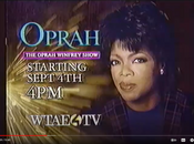WTAE Channel 4 - The Oprah Winfrey Show - Starting promo for September 4, 1995