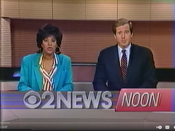 WCBS Channel 2 News 12PM Weekday open from September 20, 1989