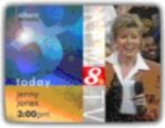 KFMB Channel 8 - Jenny Jones - Today ident - 1996