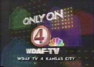 WDAF logo of NBC's "Come Home to the Best" campaign from 1988-89