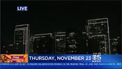 KPIX 5 News This Morning 4:30AM Weekday open from November 23, 2017
