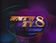WMTW-TV 8 logo for ABC's "America's Watching" campaign from 1991