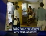 NBC Nightly News with Tom Brokaw - Coming Up bumper from April 21, 1994